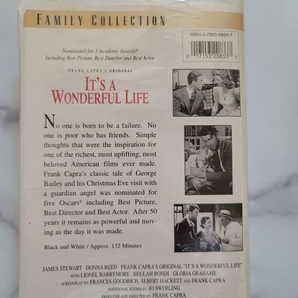 Classics vhs video cassette bundle Little Rascals Varieties Its A Wonderful Life - Picture 7 of 7